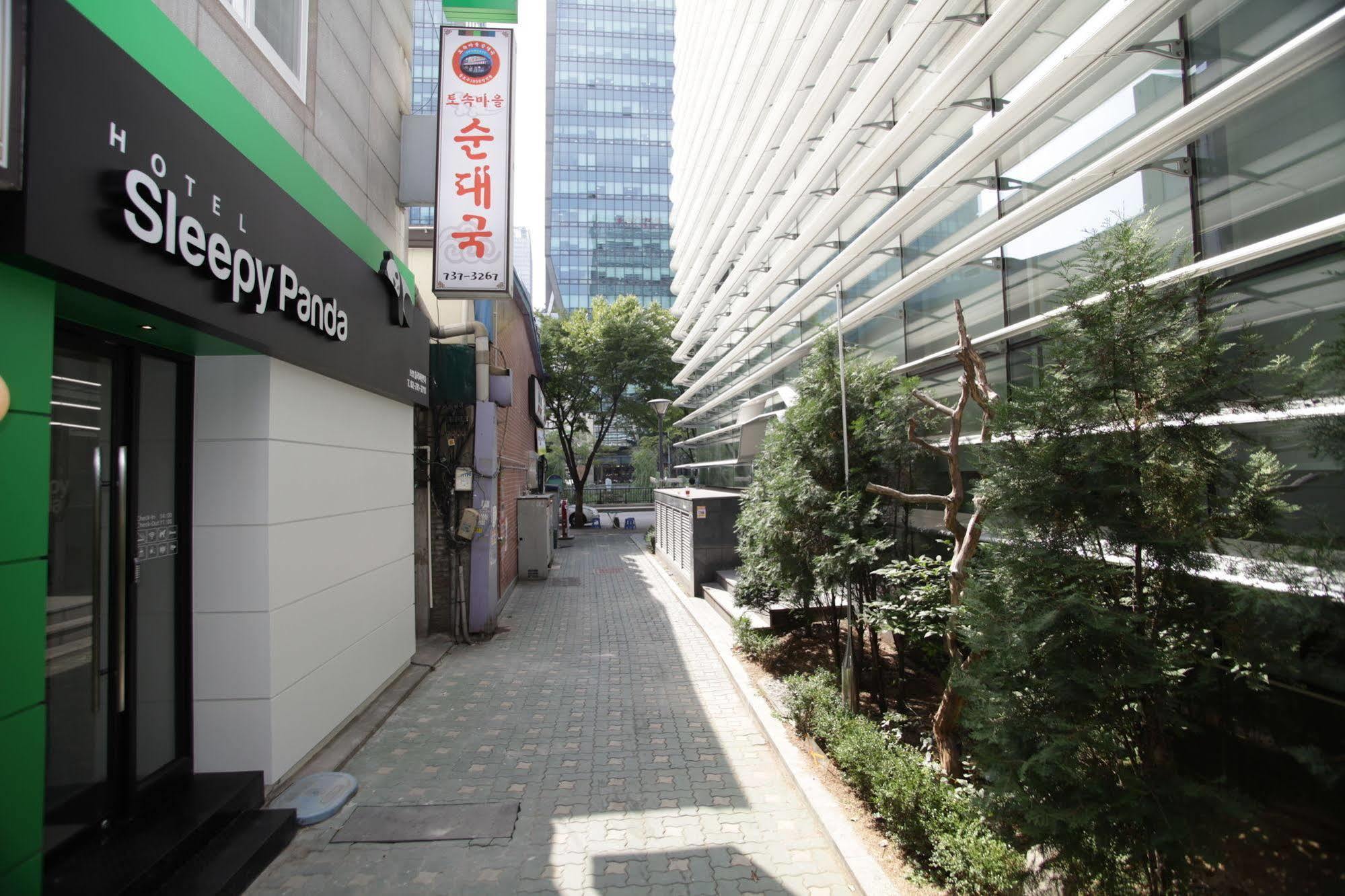 Hotel Sleepy Panda Streamwalk Seoul Jongno Exteriör bild